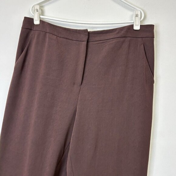 MM Lafleur Pippa Wide Leg Crop Pants Women’s Size 1X Brown - Picture 4 of 10